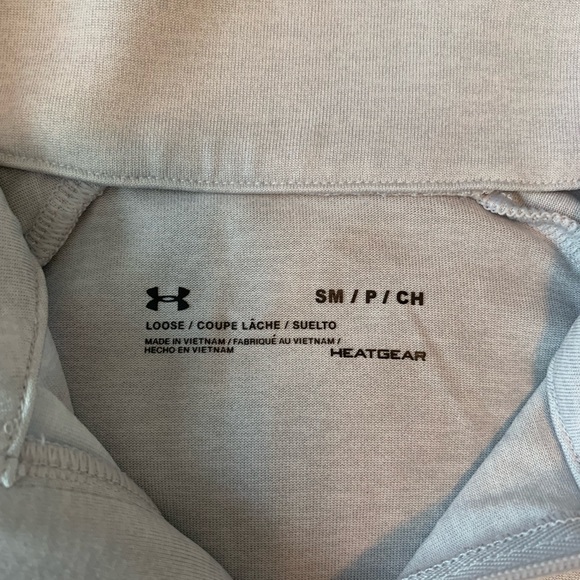 Champion Gray Quarter Zip Workout Top, size S - Picture 2 of 2
